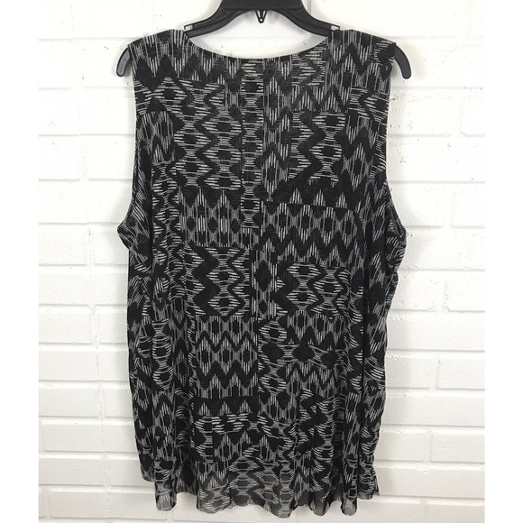 Ruby Rd. Semi Sheer Layered Top - Picture 3 of 7